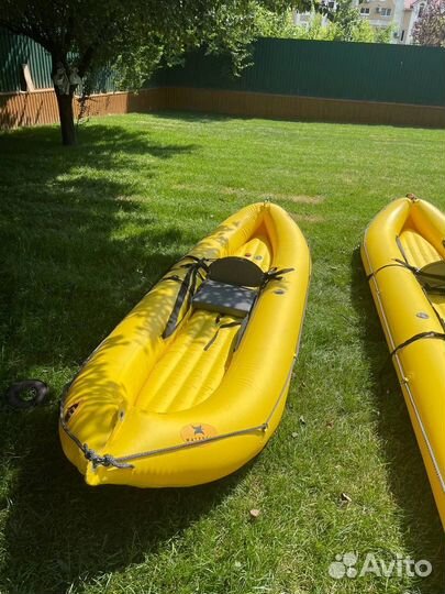 Надувная лодка, байдарка с надувным дном
