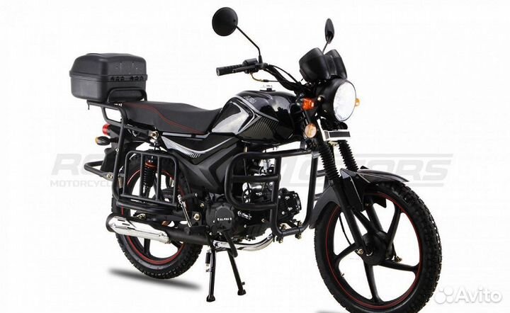 Мопед rockot alpha tourist RM50-1 (черный глянцевы