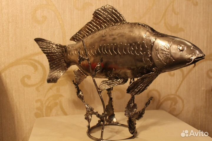 Рыба из металла