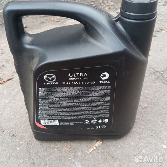 Масло моторное 10w30 Mazda 5л новое