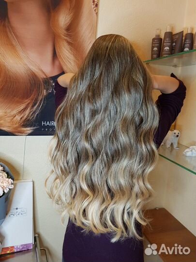 Окрашивание Airtouch Мелирование Ботокс волос
