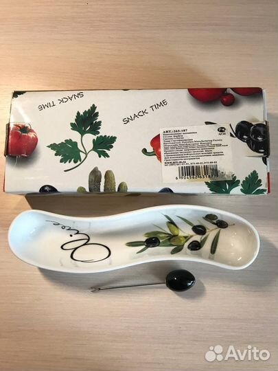 Менажница фарфор