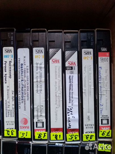 Видео кассеты