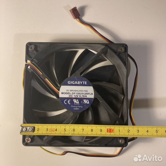 Вентиляторы 12/9/8/7 см