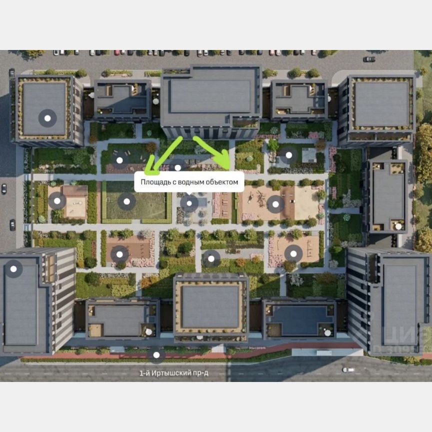 2-к. квартира, 56,2 м², 2/31 эт.