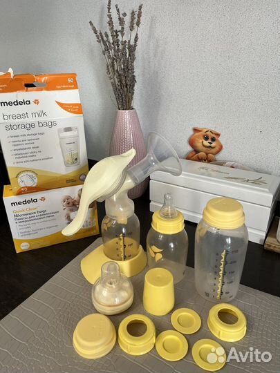 Молокоотсос medela ручной
