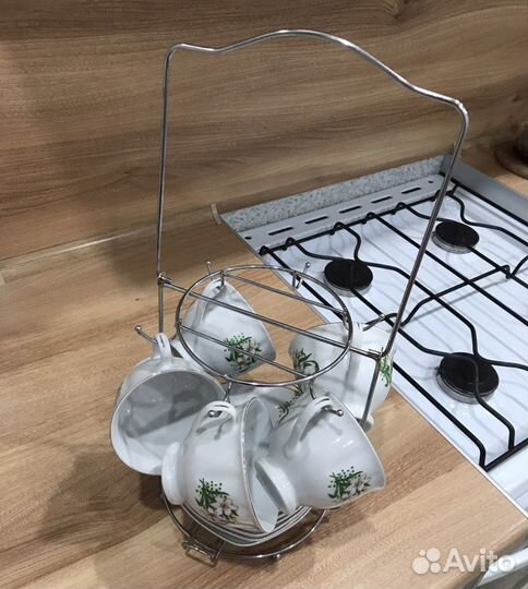 Сервиз чайный с подставкой