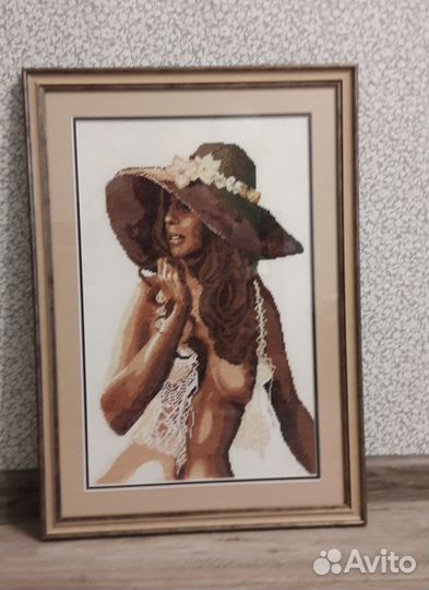 Картина вышитая крестом