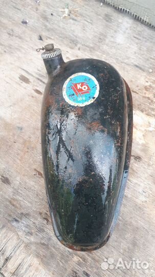 Бензобак мопеда Гауя. Капля