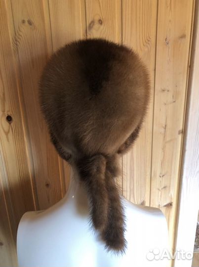 Шапка норковая женская