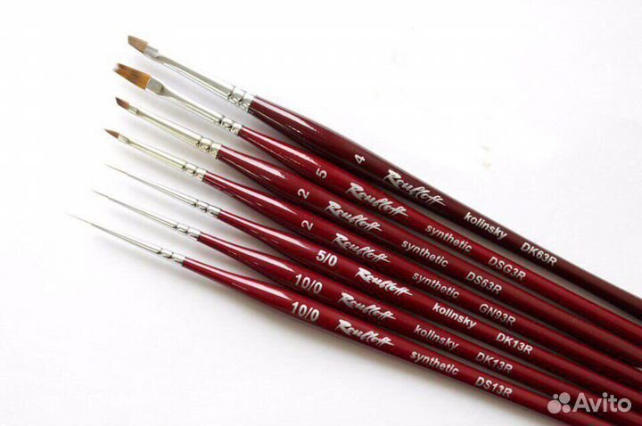 Кисти для мастеров маникюра Рублёв / Roubloff