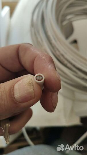 Антенный кабель для тв. медь, не фольга