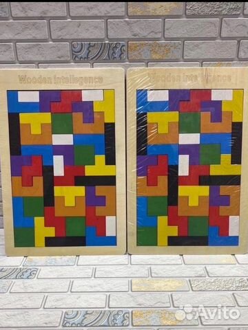 Деревянная головоломка тетрис