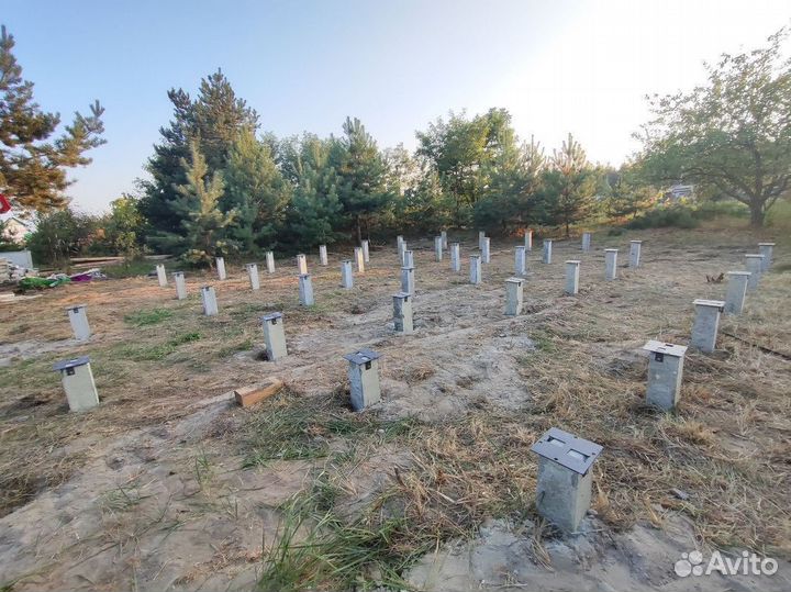 Жб, Железобетонные, Жби, Бетонные сваи / Фундамент