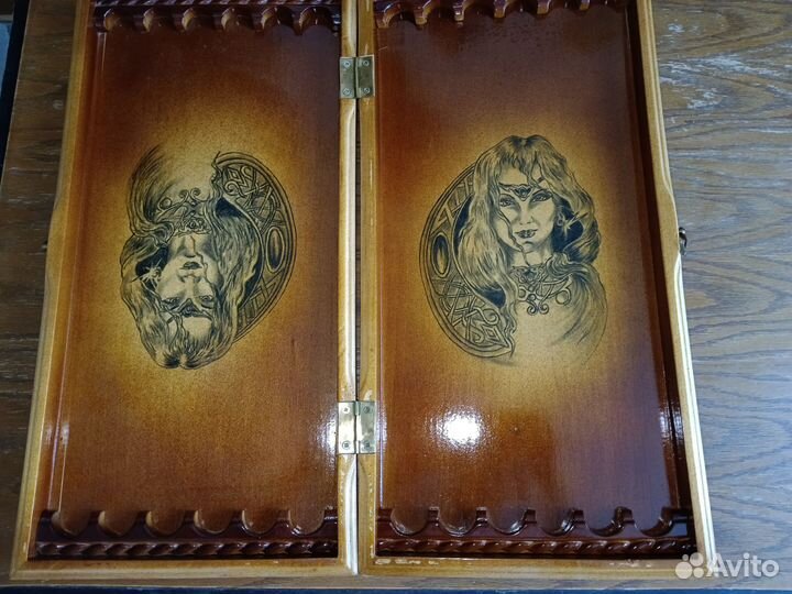 Нарды ручной работы дерево