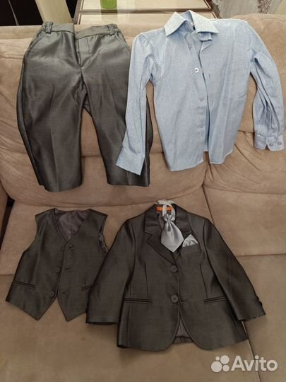 Классический костюм на мальчика 1-2 года