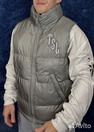 Жилетка Trapstar shooters серая