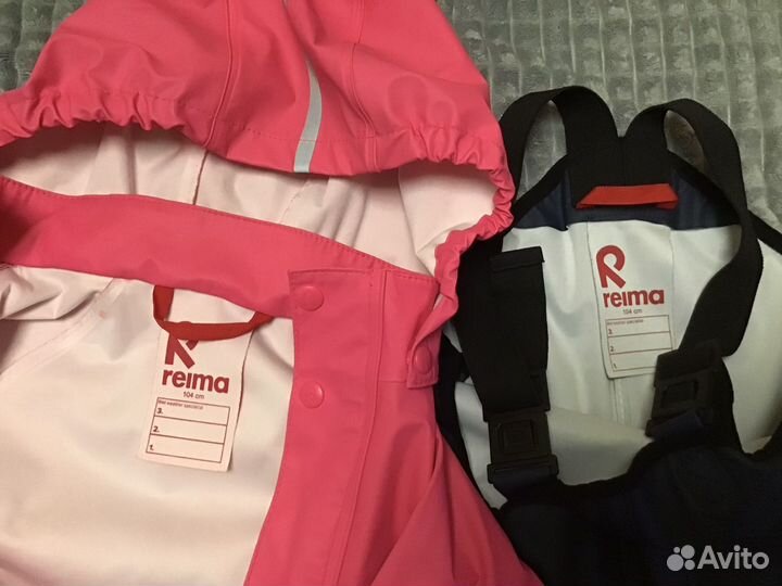 Дождевик и полукомбинезон reima 104