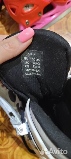Коньки детские roces 30-35