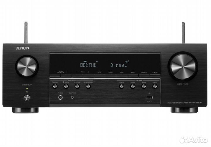 AV ресивер Denon AVR-S660H 5.2
