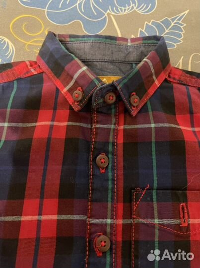 Рубашка рост 80см