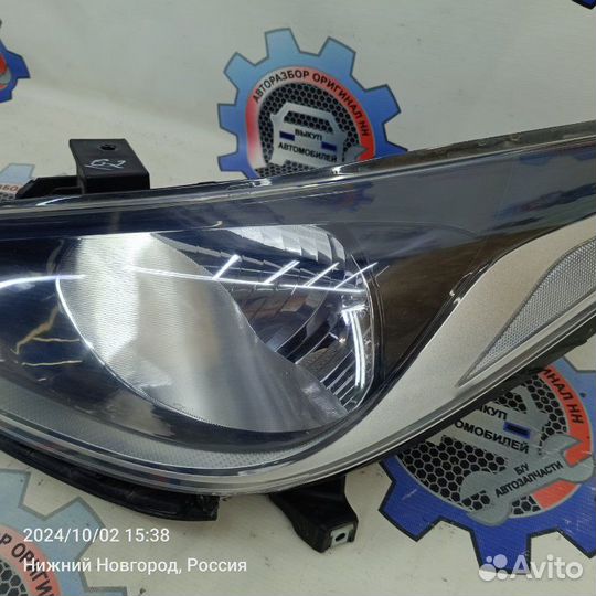 Фара передняя левая Hyundai Solaris 2 HCR седан