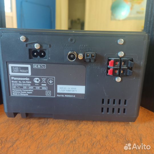 Музыкальный центр Panasonic SA-PM04
