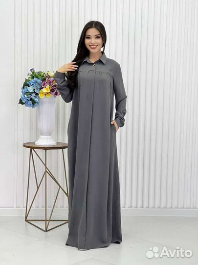 Мусульманская женская одежда. Длинная платья