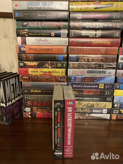 Joe Satriani на VHS