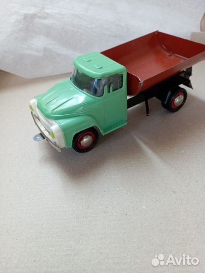 Игрушка ЗИЛ самосвал, сделано в СССР