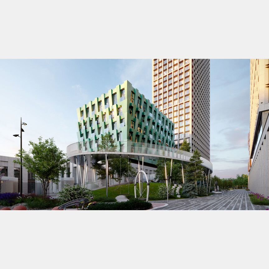 3-к. квартира, 104,8 м², 3/7 эт.