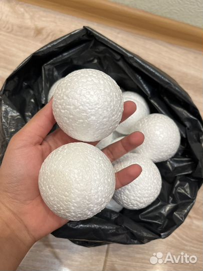 Пенопластовые шарики