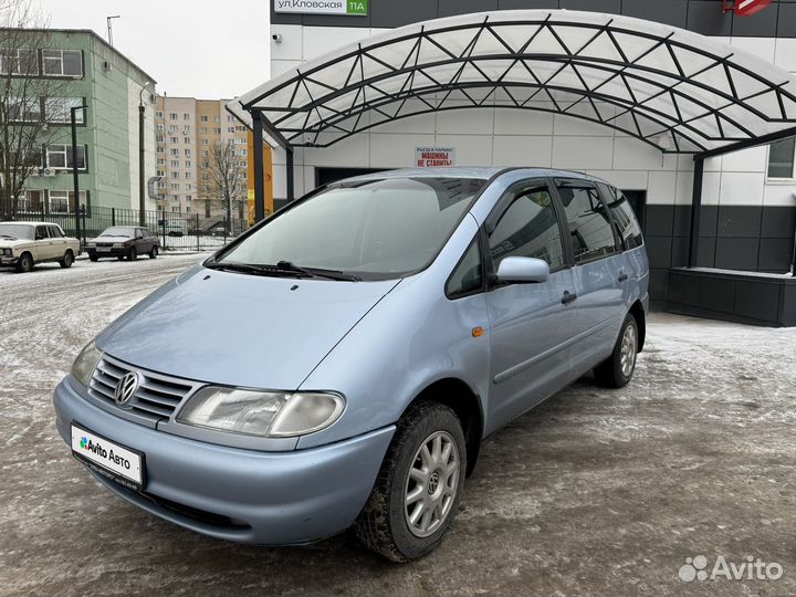 Volkswagen Sharan 2.0 МТ, 1999, 377 000 км