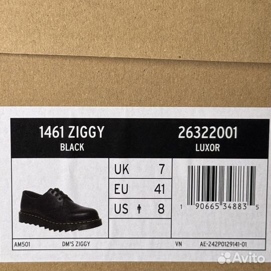 Dr. Martens 1461 Ziggy, EU 41, оригинал