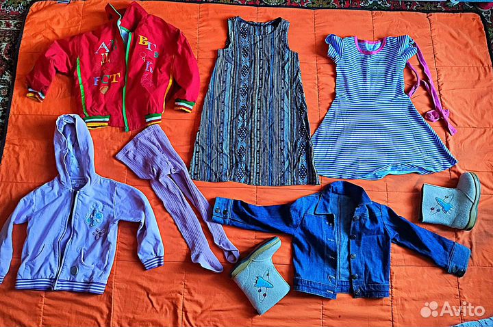 Вещи пакетом на девочку от 3 до 5 лет