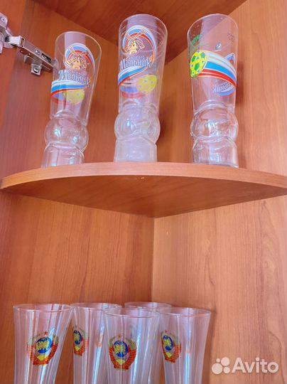 Стаканы пивные