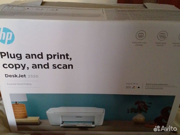 Принтер hp DeskJet2320.Краски Premium lnk