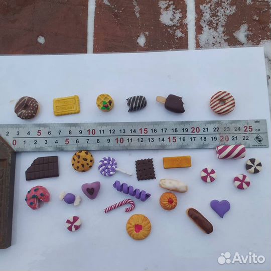 Сладости из полимерной глины