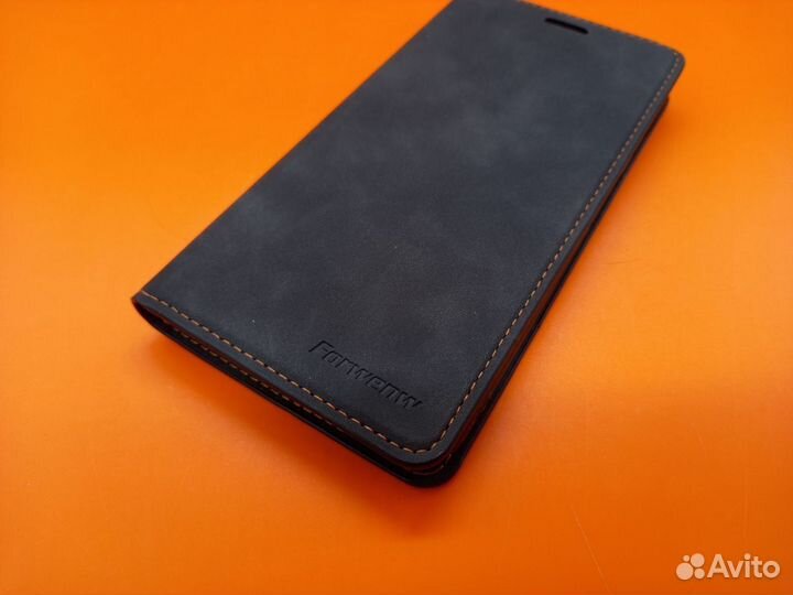 33871 Кожаный чехол-книжка для Xiaomi Poco X3 GT M