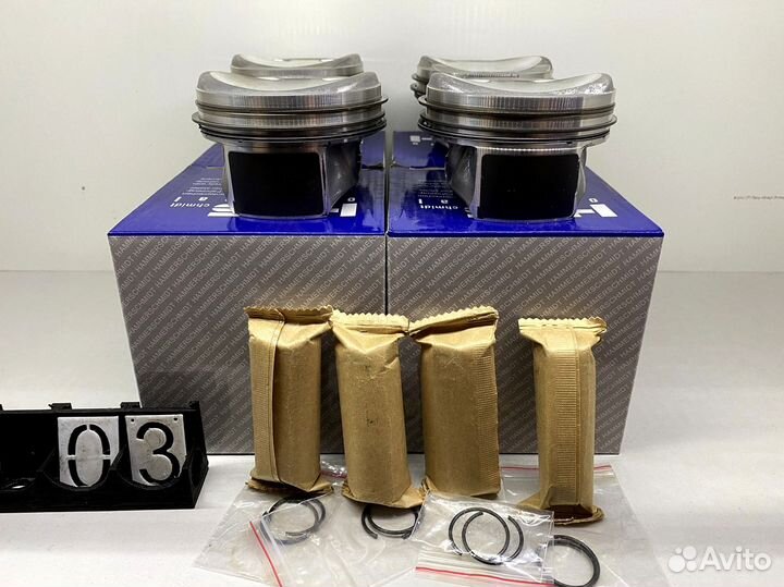 Поршни VAG 1.2 1.4 1.8 2.0 TSI