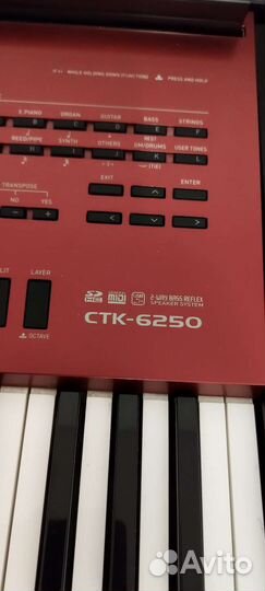 Синтезатор casio ctk 6250