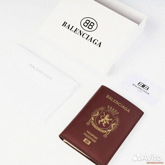 Обложка на паспорт Balenciaga (Арт.51164)