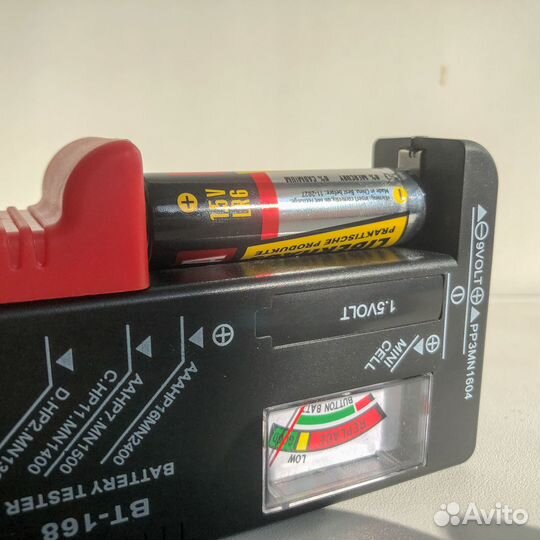 Цифровой тестер батарей