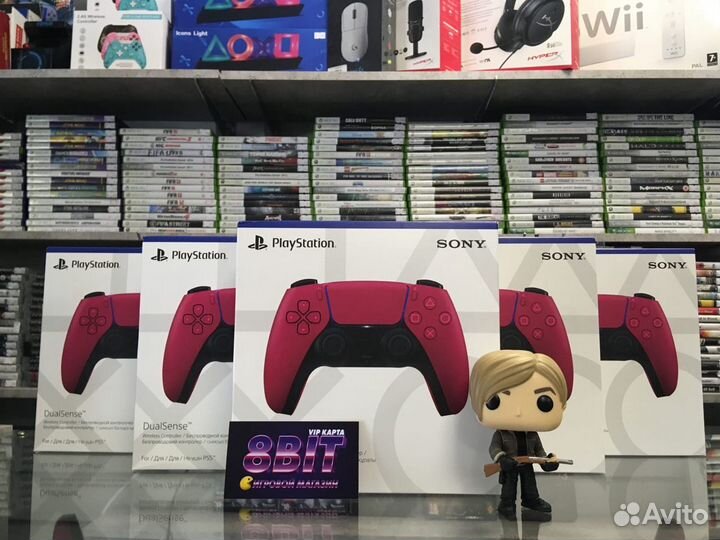 PS5 DualSense ReD + наушники Samsung Galaxy