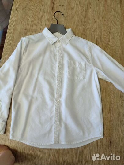 Рубашки школьные на мальчика 134
