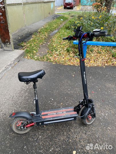 Электросамокат kugoo max speed