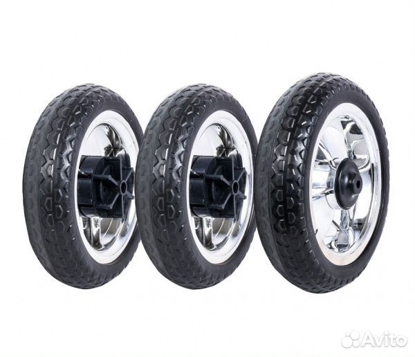 Колеса 10д. перед. +(8д. зад. 2 шт., Trike, пвх