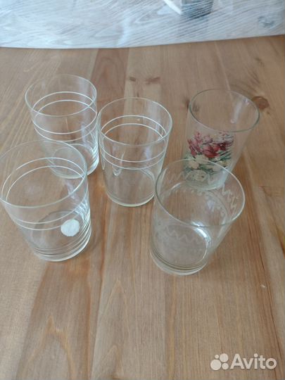 Стаканы, стопки