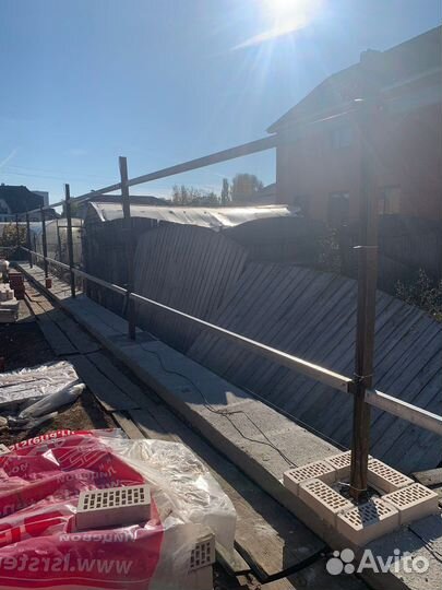 Фундамент отмостка