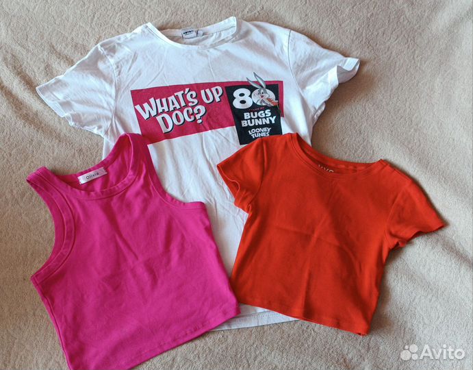 Вещи пакетом на девушку